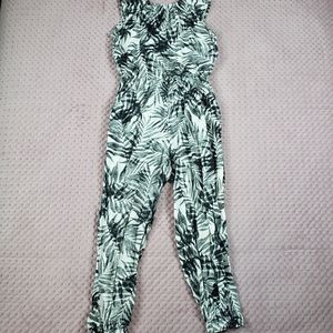 H&M  Print Jumpsuit with pockets